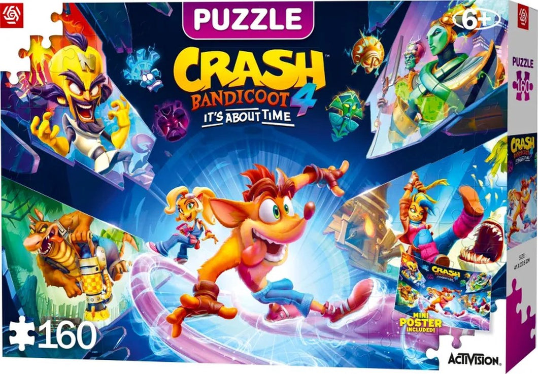 Crash Bandicoot 4 It's about time 160pc puzzle