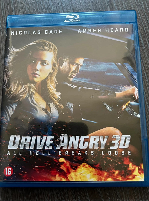 * USED * Drive angry 3D / Blu-ray