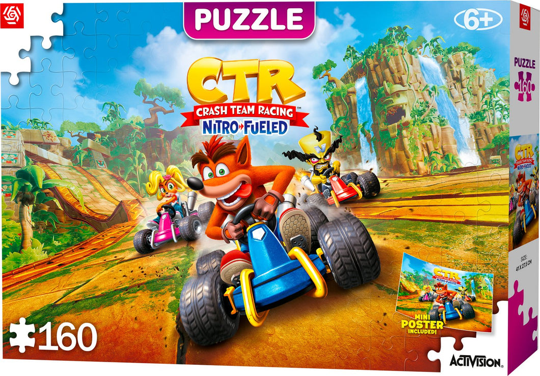 Crash team racing Nitro fueled 160pc puzzle