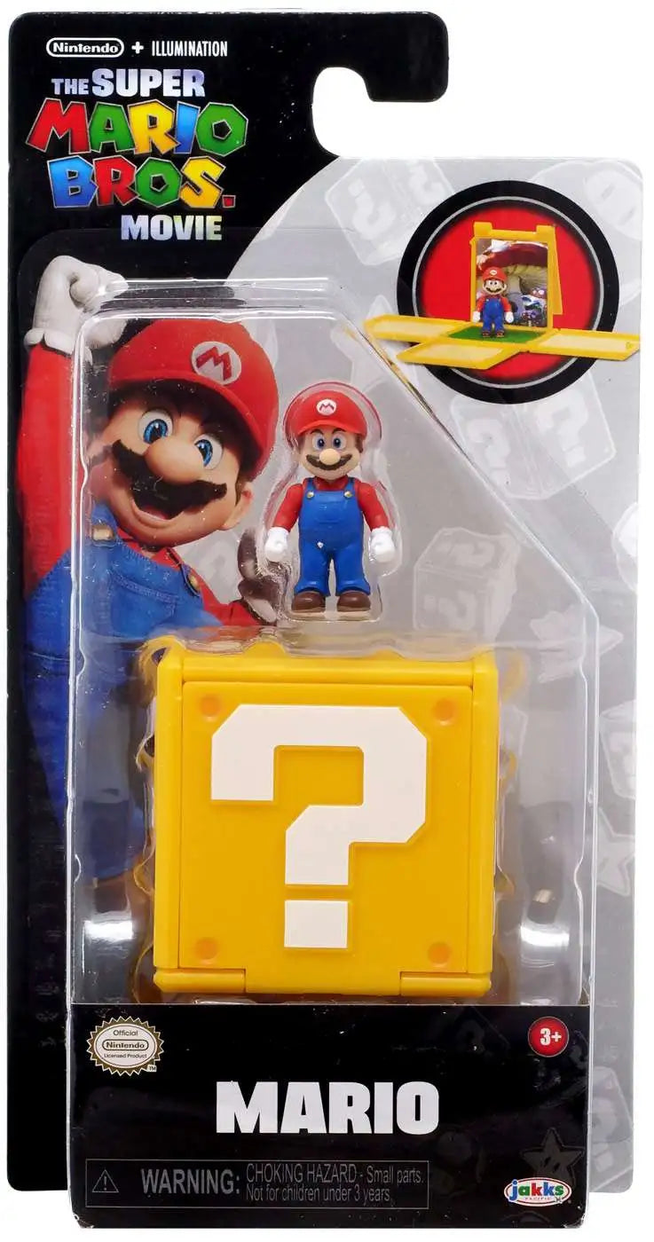 The super Mario bros. movie 1-inch mini figure Mario