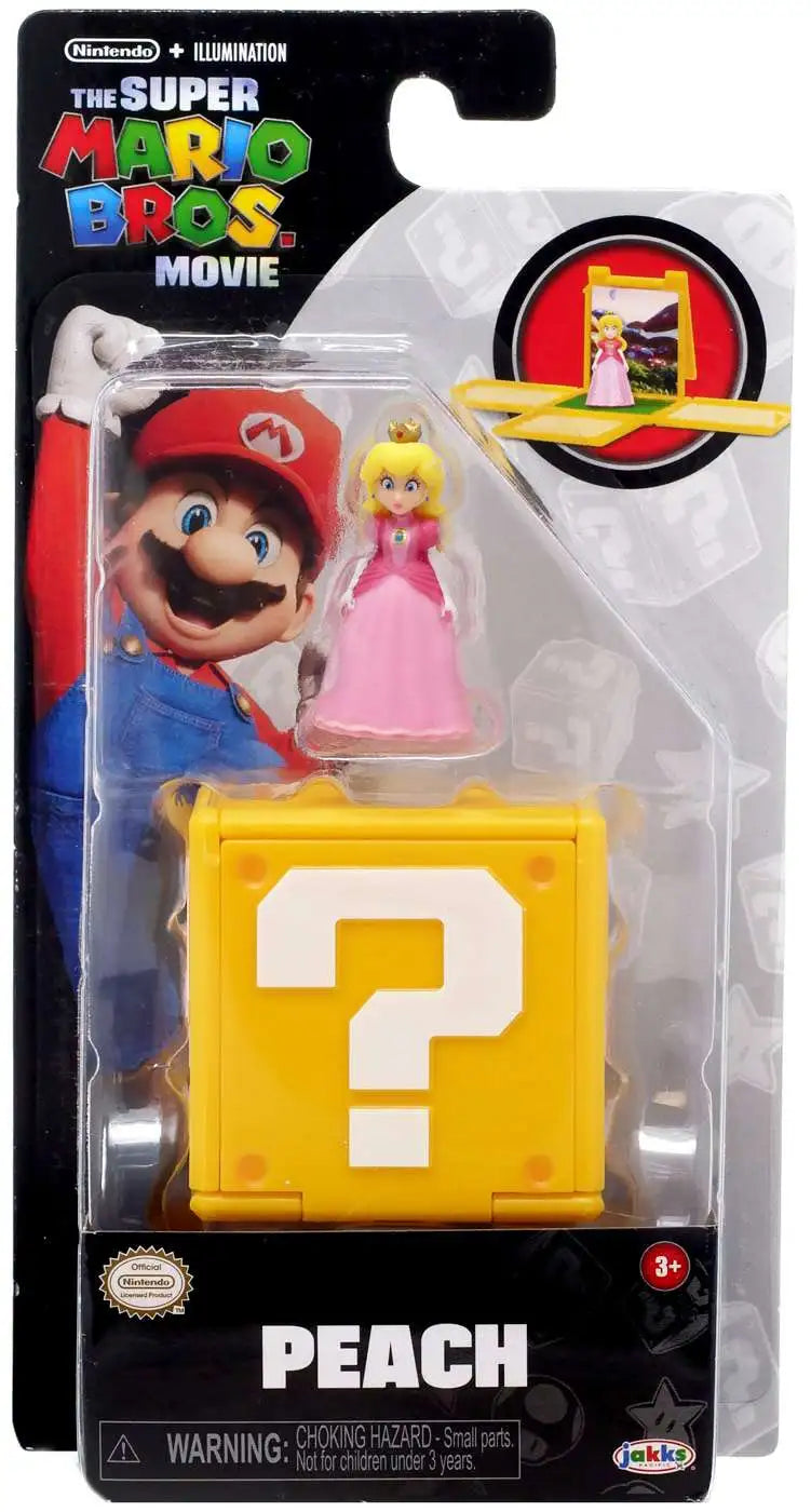 The super Mario bros. movie 1-inch mini figure Peach