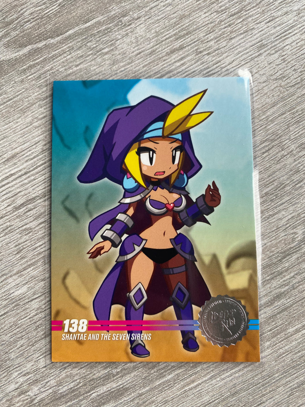 Gen3 #138 Silver Shantae and the seven sirens Limited run games trading card
