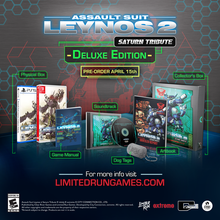 Load image into Gallery viewer, *PRE-ORDER* Assault Suit Leynos 2 Saturn Tribute Deluxe Edition / Limited run games / NSW
