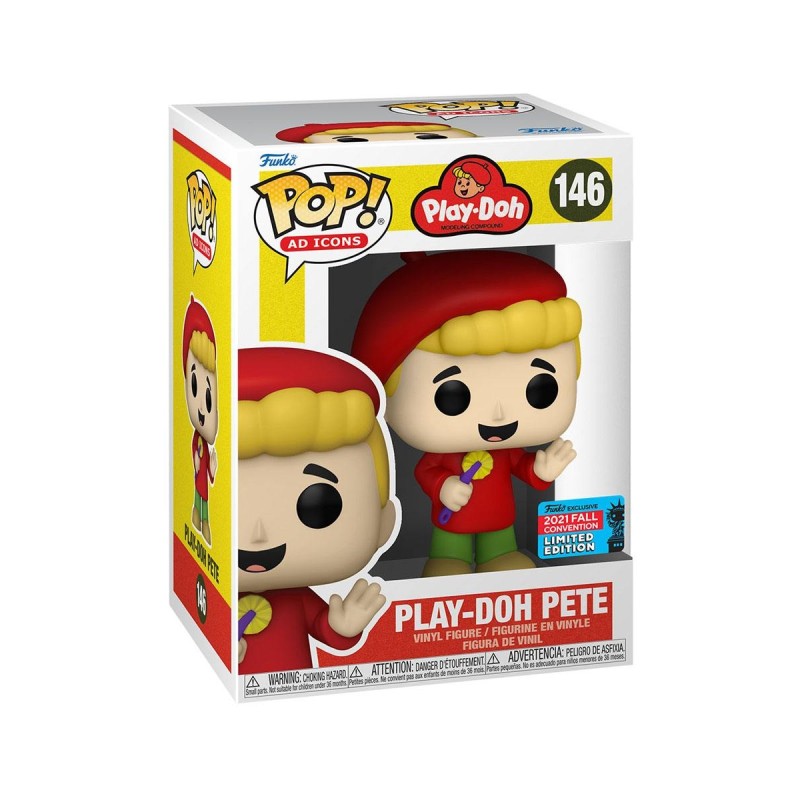 Funko pop! 146 play-doh Play-doh Pete (2021 Fall convention Limited edition)