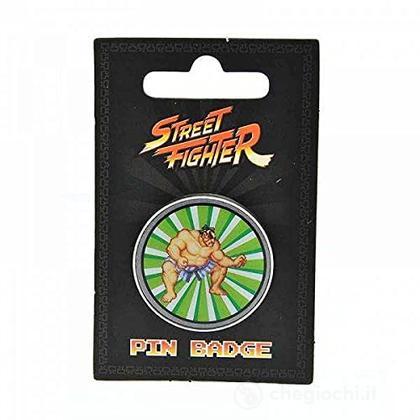 Official Capcom Street fighter pin E. Honda