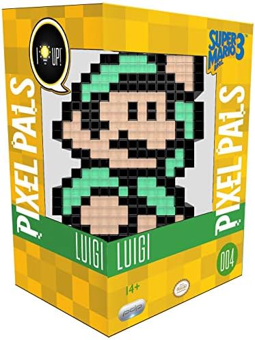 Pixel pals 004 Luigi (Super mario bros 3)