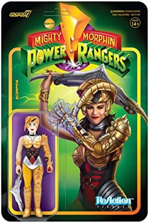 Super7 Mighty morhpin Power rangers Scorpina