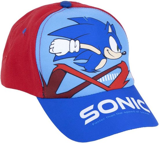 Cap Sonic The hedgehog red 53cm