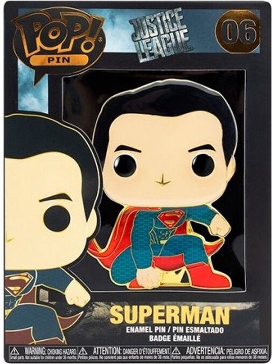 Funko  pop! pin Justice league 06 Superman