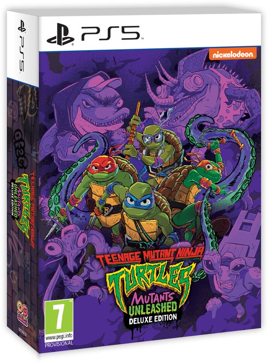 Teenage mutant ninja turtles Mutants unleashed Deluxe edition / PS5
