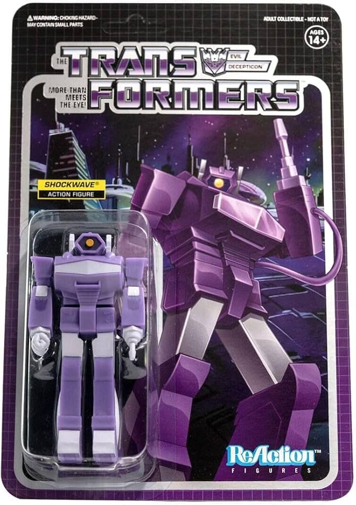 Transformers action figure Shockwave