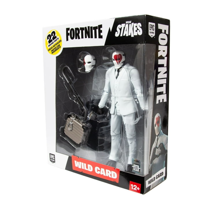 Fortnite action figure High stakes Wild card Red