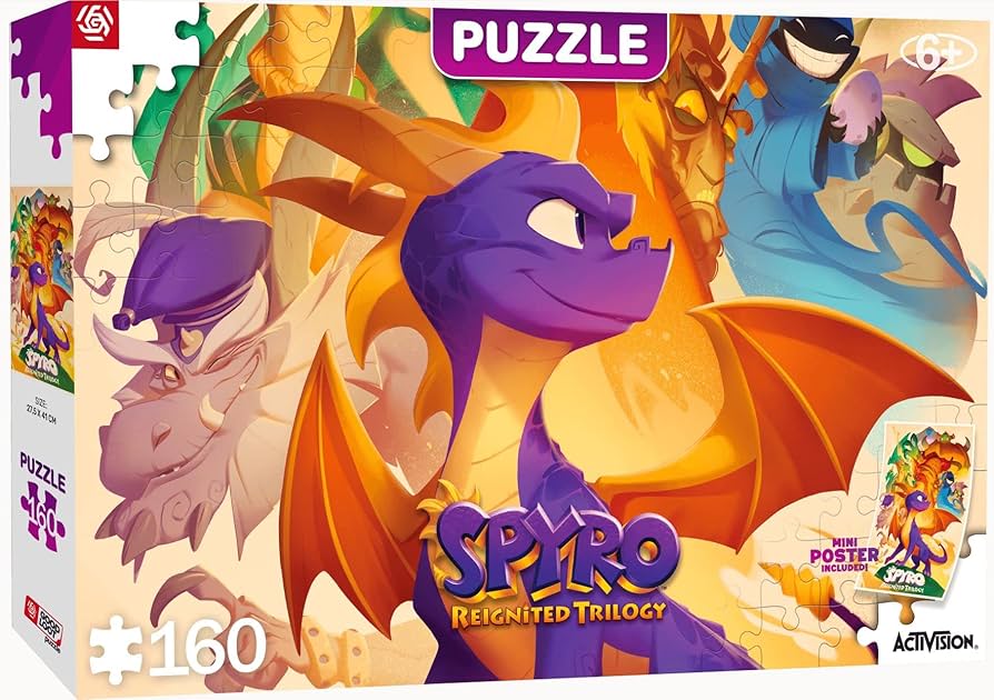 Spyro Reignited trilogy 160pc puzzle