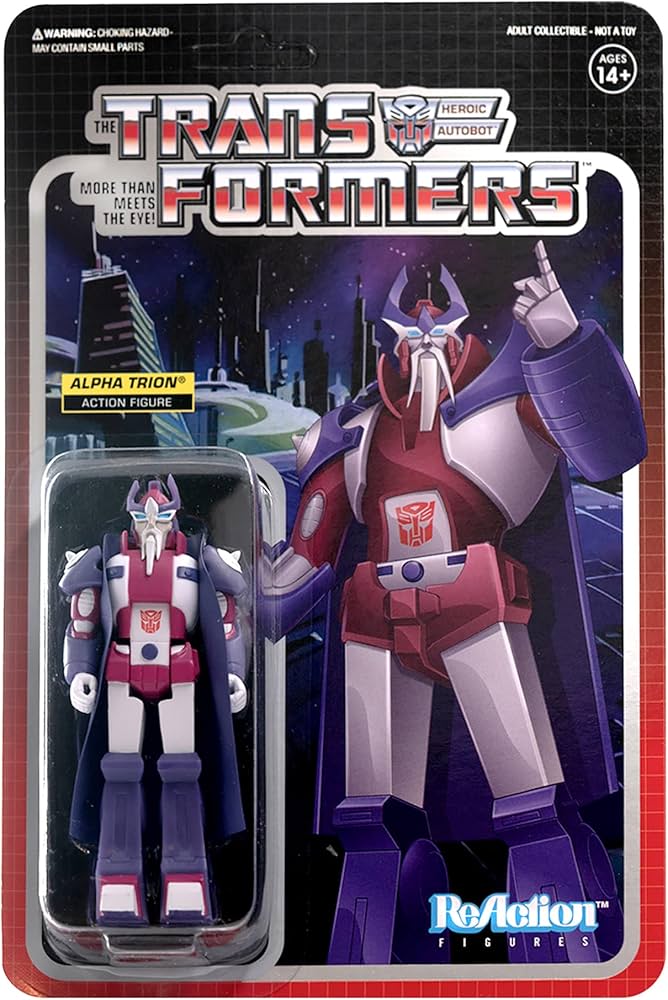 Transformers action figure Alpha Trion
