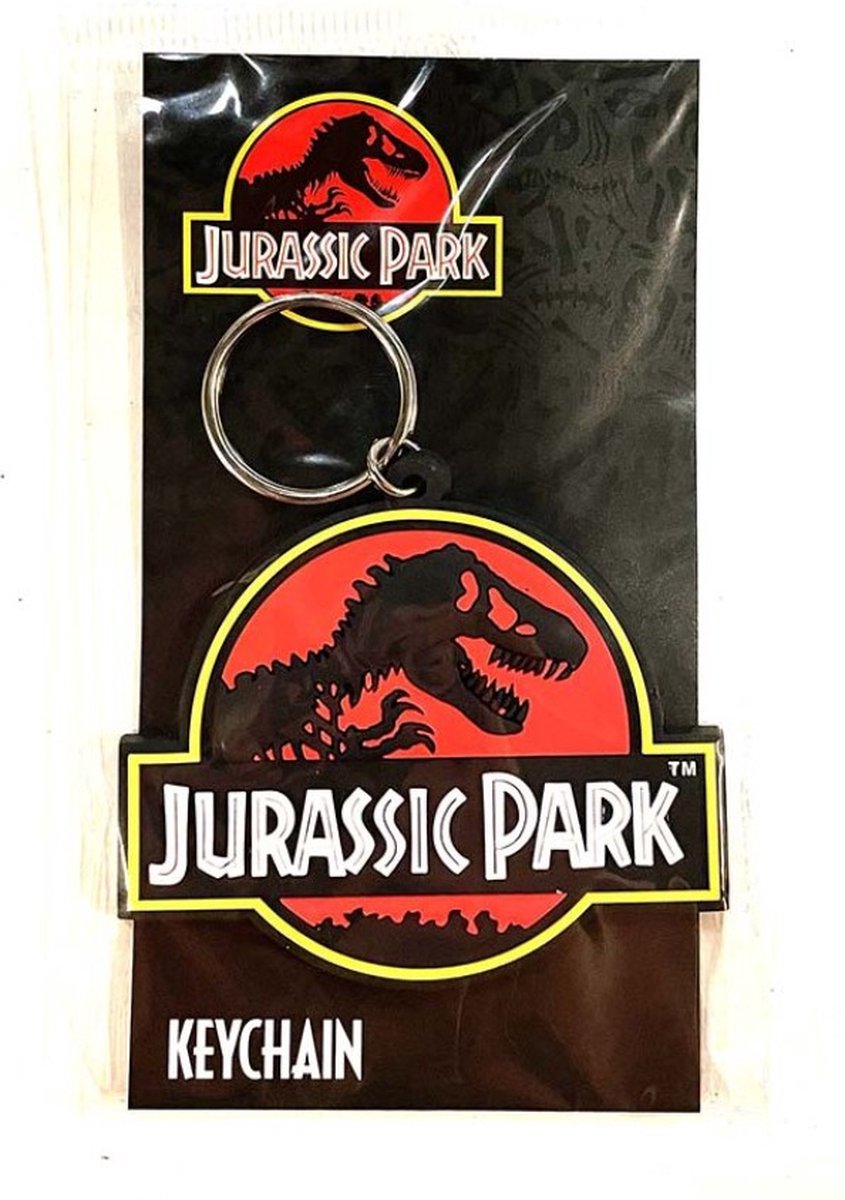 Jurassic park Logo keychain