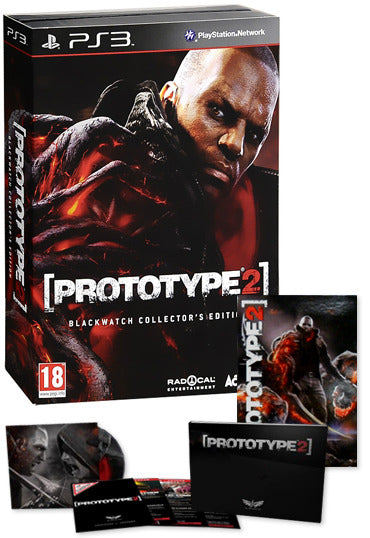 *USED* Prototype 2 Blackwatch Collector's edition / PS3