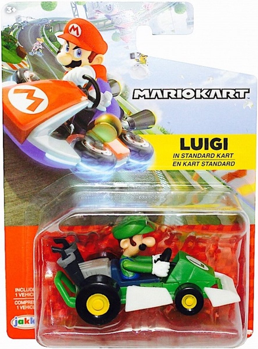 Mario kart Luigi figure