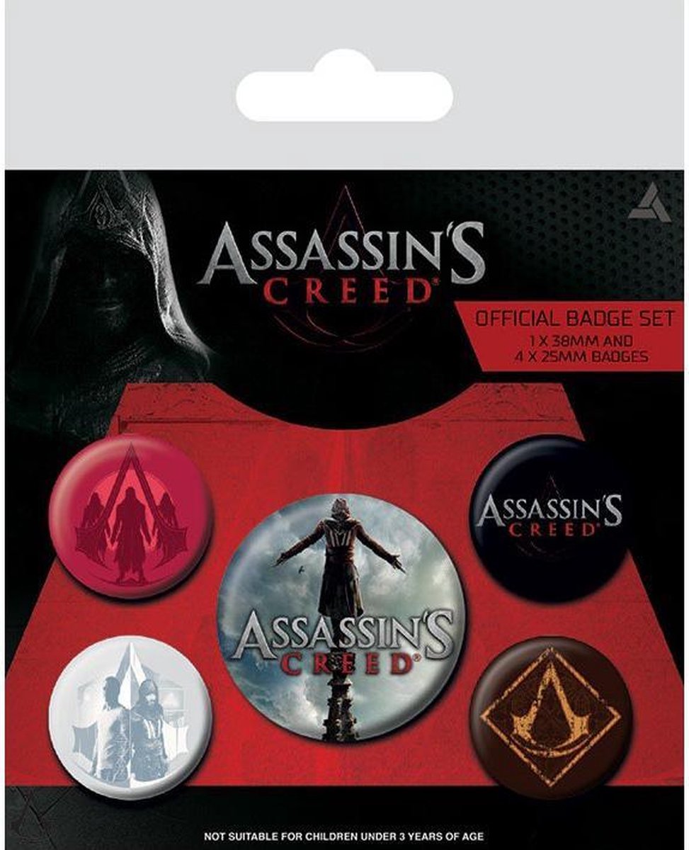 Assassin's creed Badge Set