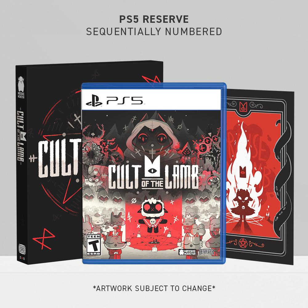 Cult of the lamb Reserve edition / Special reserve games / PS5 / 1900 copies