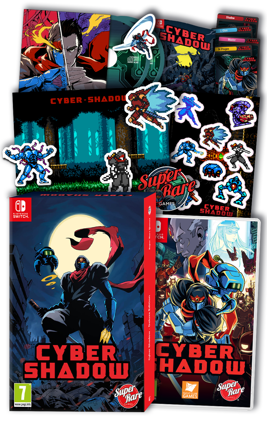 Cyber shadow Deluxe edition / Super rare games / NSW / 2500 copies