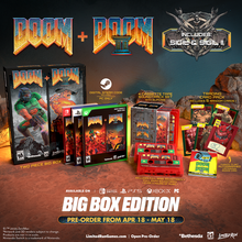 Load image into Gallery viewer, *PRE-ORDER* DOOM + DOOM II Big Box Edition / Limited run games / PS5

