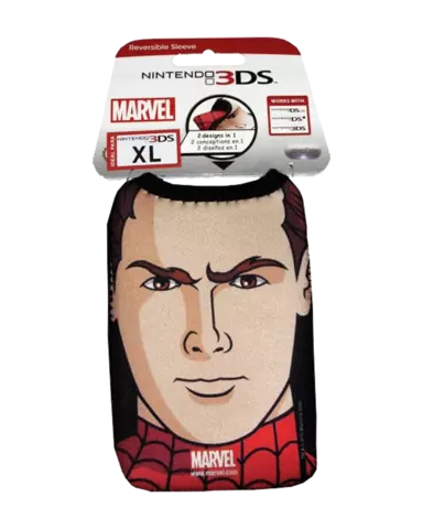 Neopreno Reversible Spiderman/Peter Parker Marvel 3DS XL Sleeve