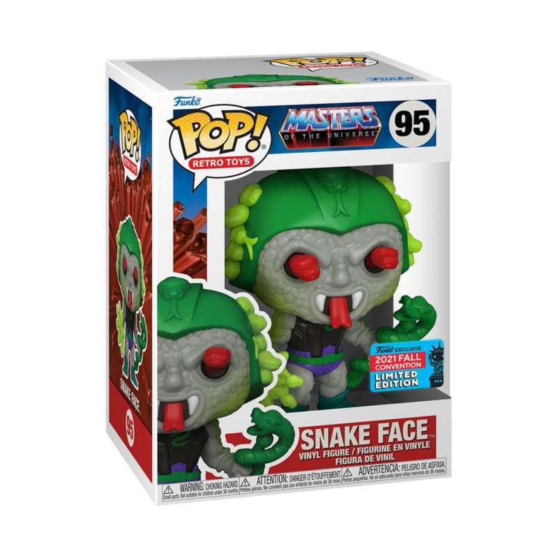 Funko pop! 95 Masters of the universe Snake face