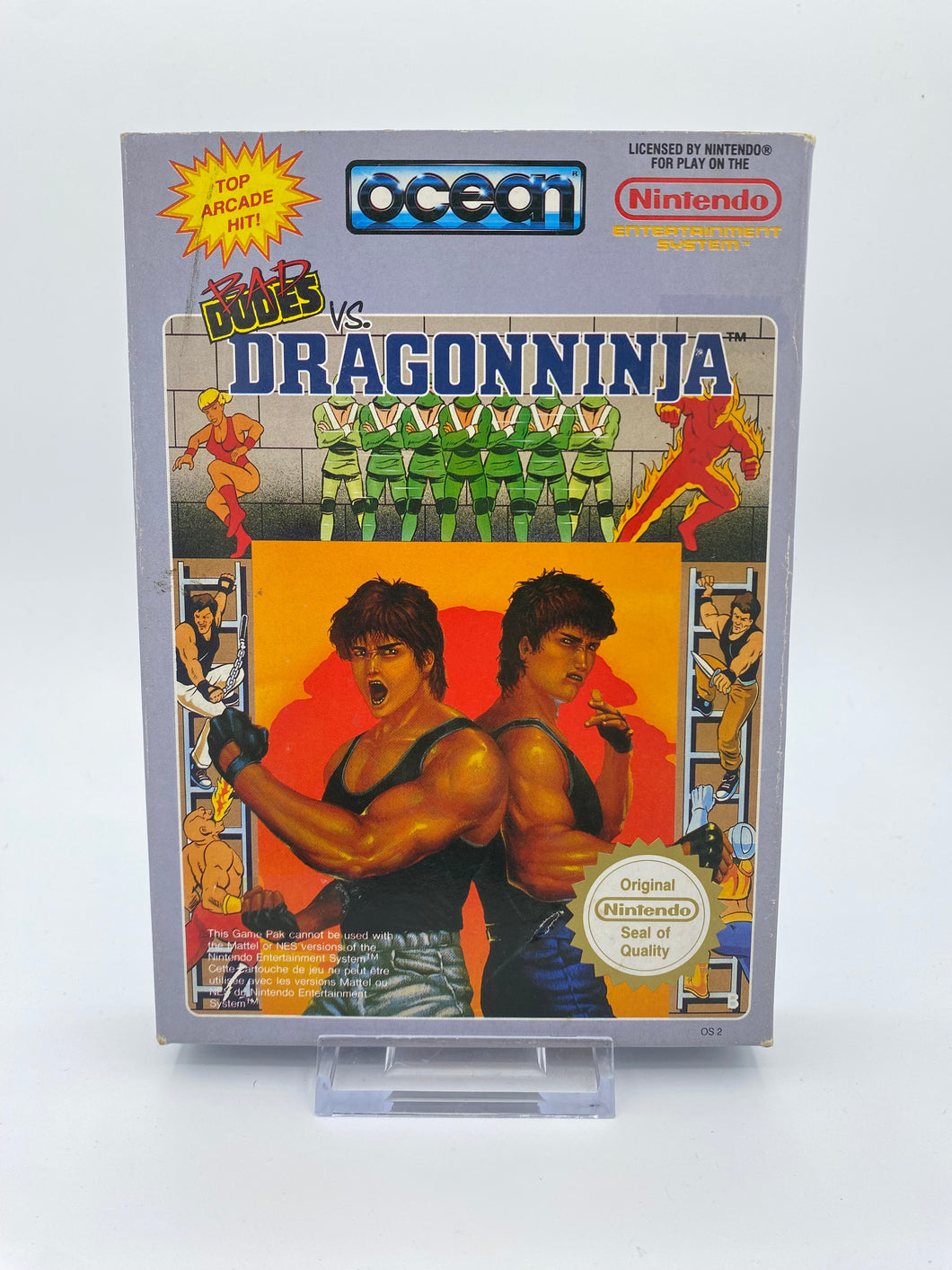 *USED* Bad dudes vs. Dragonninja / NES
