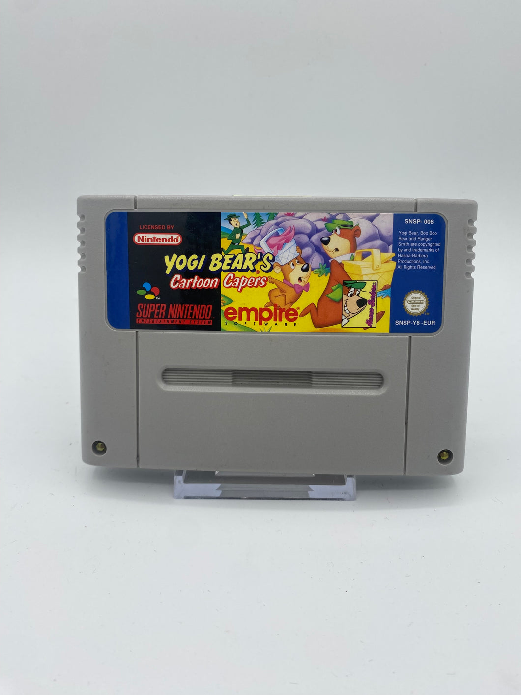 *USED* Yogi Bear's Cartoon capers / SNES