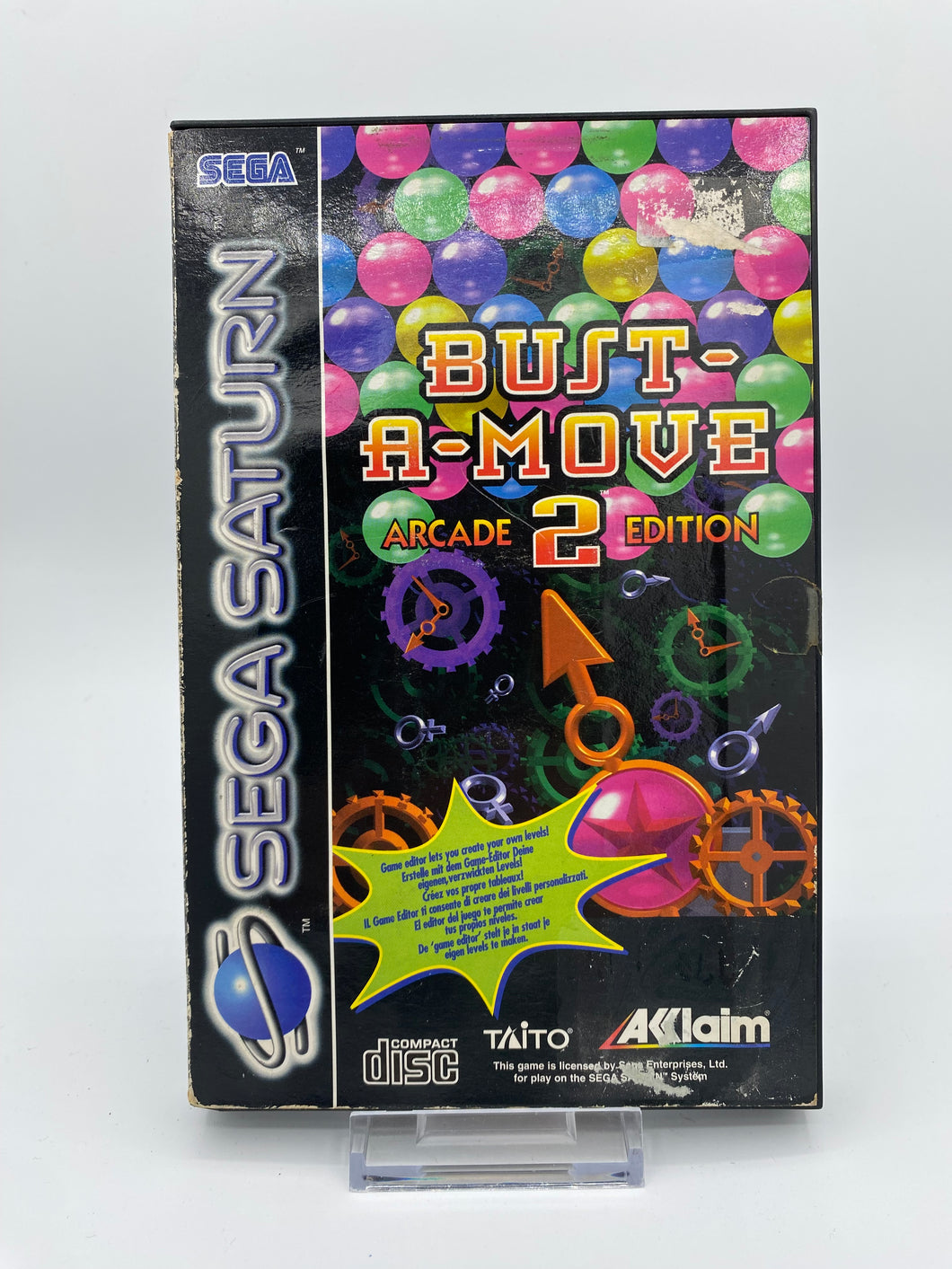 Bust A Move 2 Arcade Edition Sega Saturn DISC ONLY TESTED 21481820666 Bust A Move 2 Arcade Edition Sega Saturn DISC ONLY TESTED 21481820666