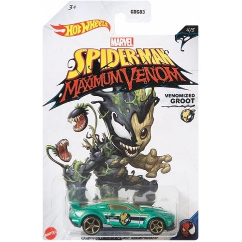 Hot Wheels Marvel Spider-Man Maximum Venom 4/5 Venomized Groot