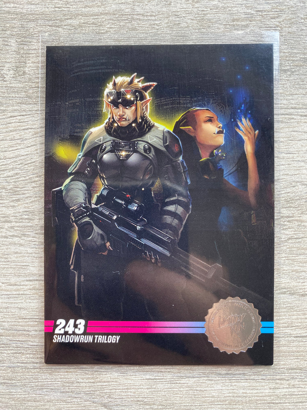 Series 3 #243 Shadowrun trilogy Limited run games Trading card