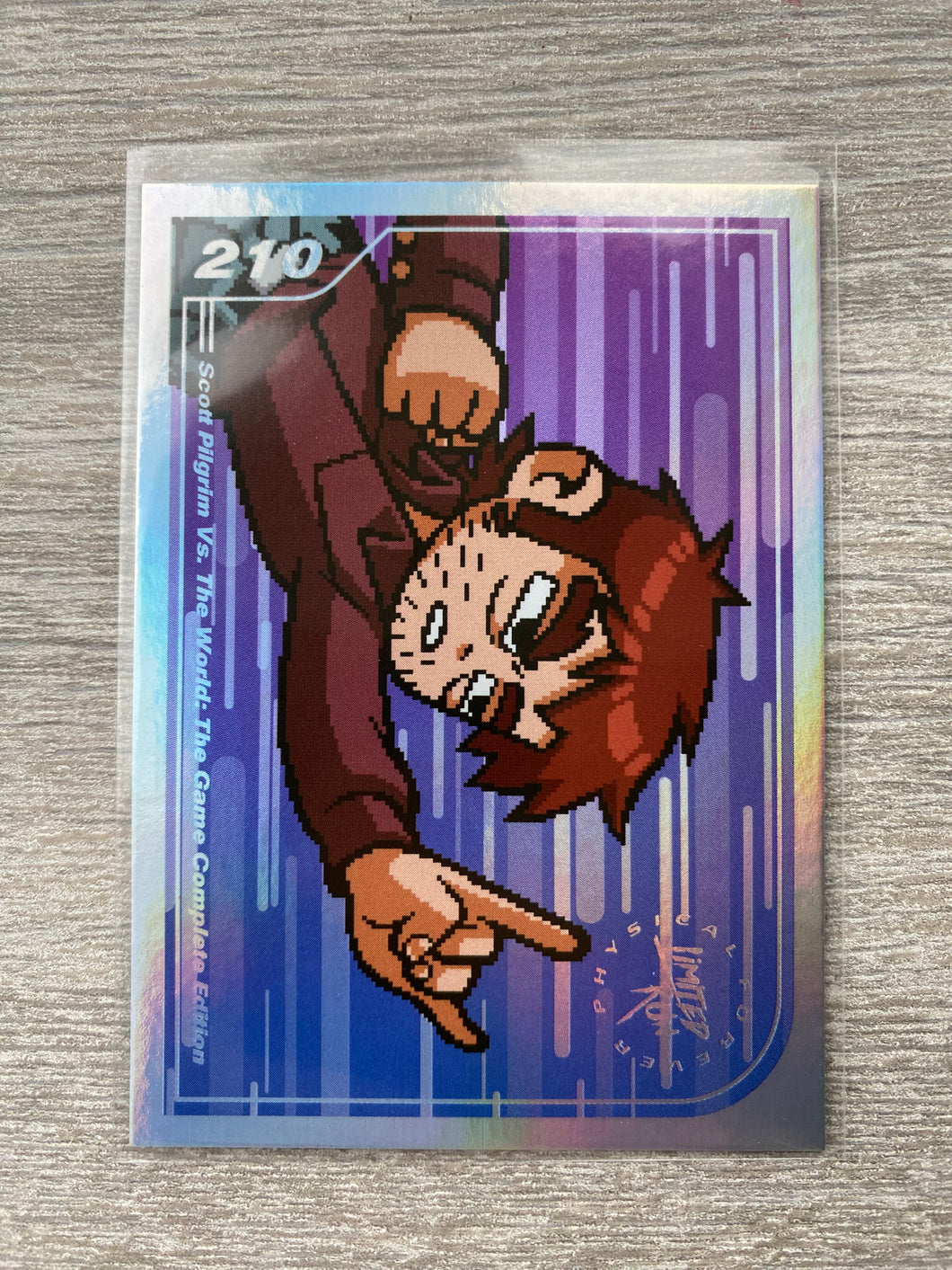 Gen2 #210 Silver Scott Pilgrim Vs. the world Limited run games trading card