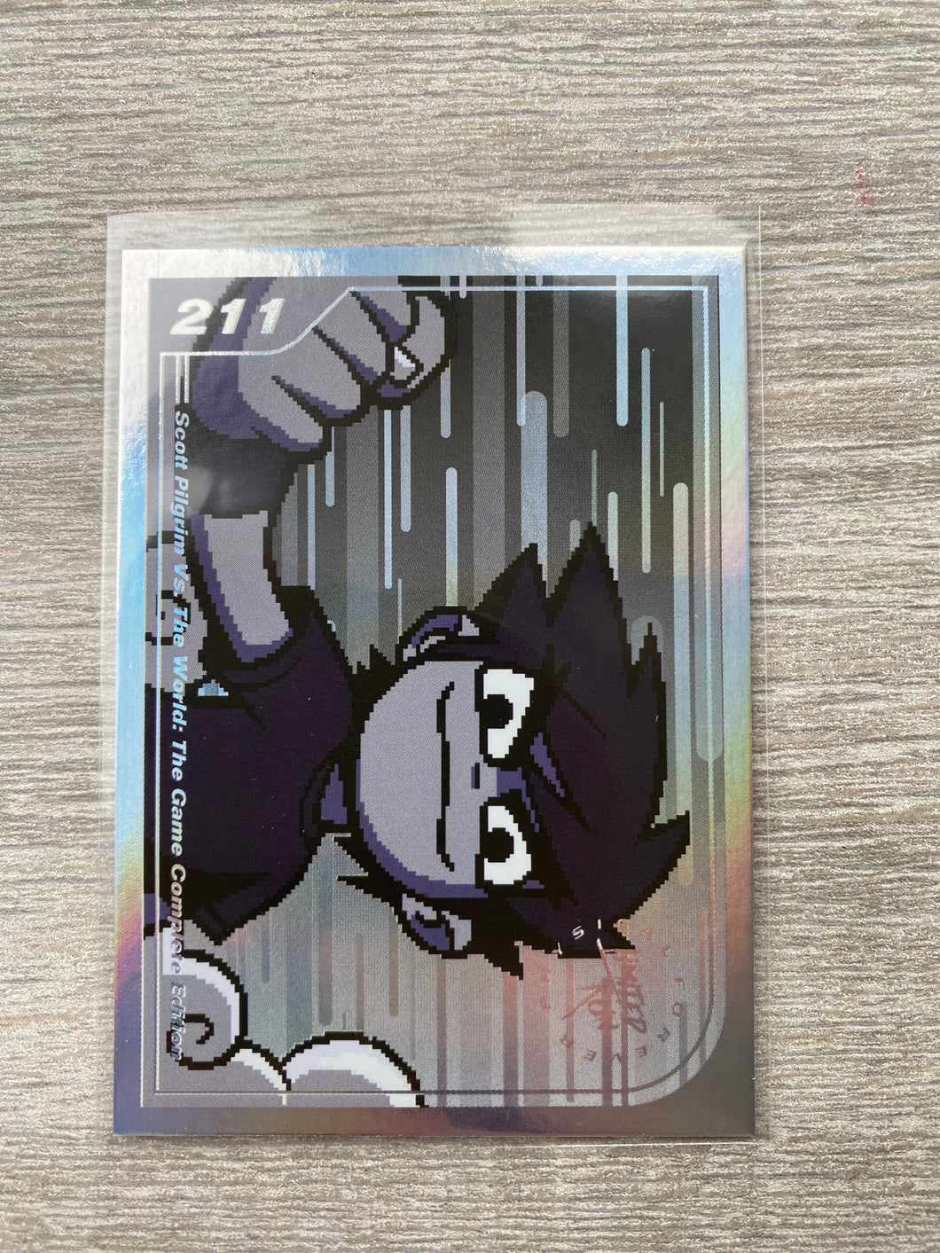 Gen2 #211 Silver Scott Pilgrim Vs. the world Limited run games trading card