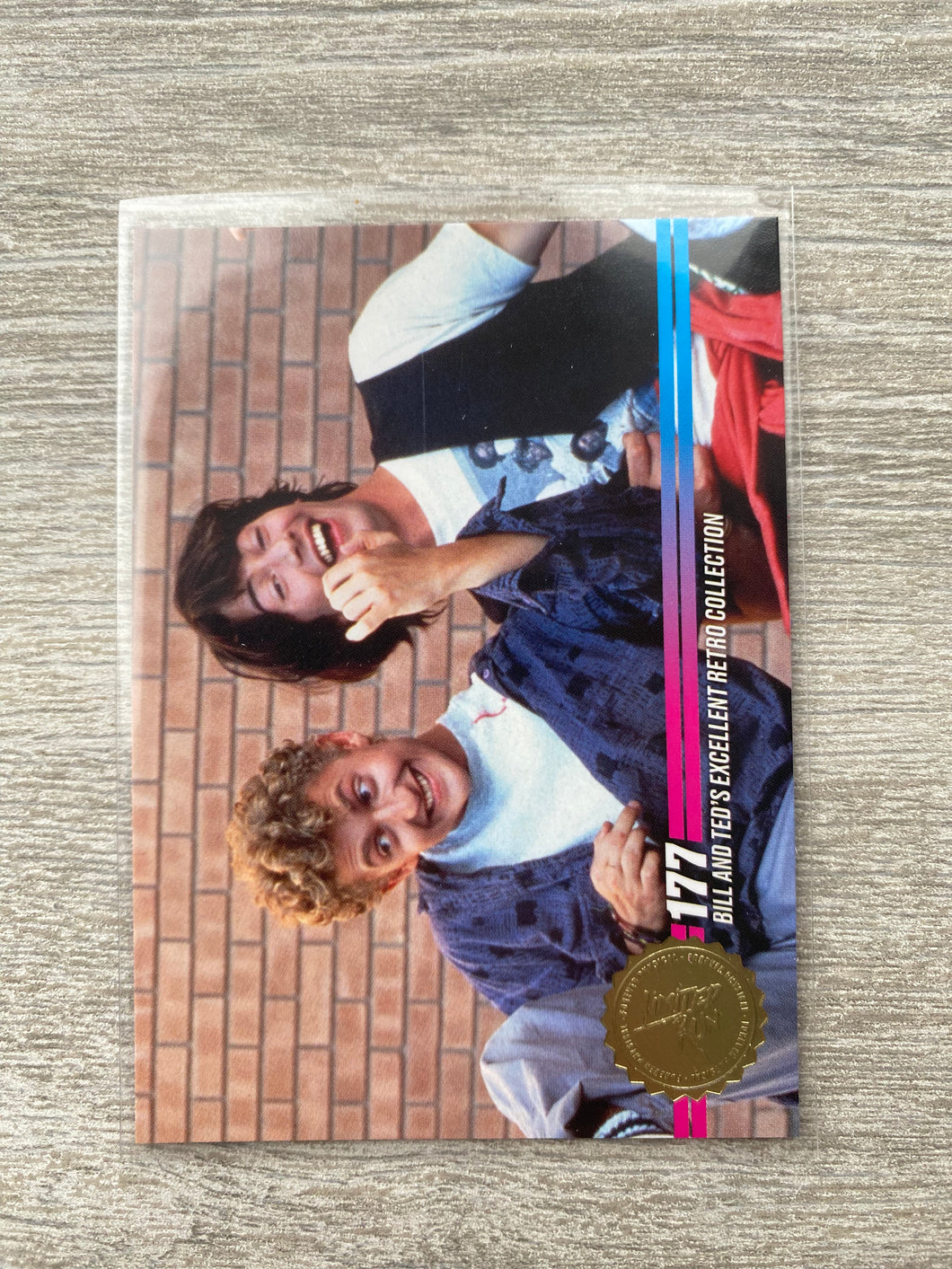 Gen3 #177 Gold Bill and Ted’s Excellent retro collection Limited run games trading card