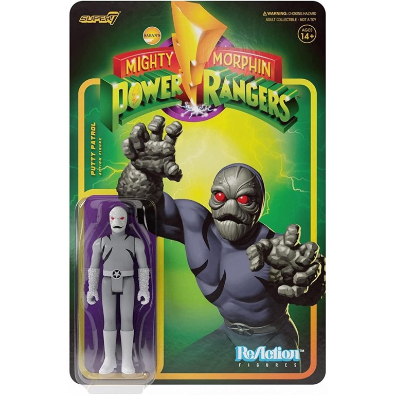 Super7 Mighty morphin Power rangers Putty patrol