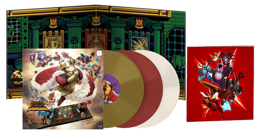 Shovel Knight King of Cards The Definitive Soundtrack OST - 3LP / Vinyl