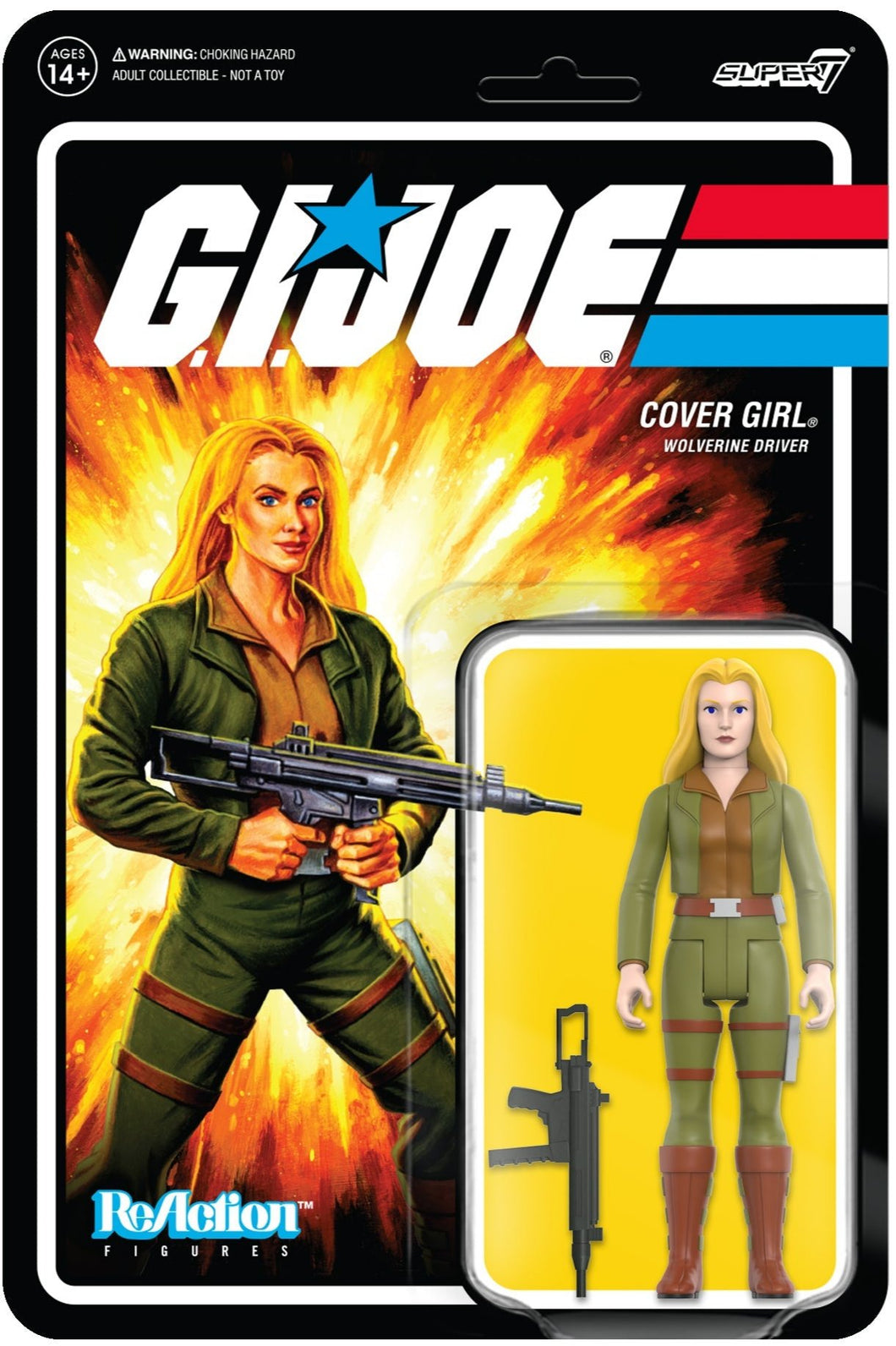 G.I. Joe ReAction Figure Wave 4 Cover Girl