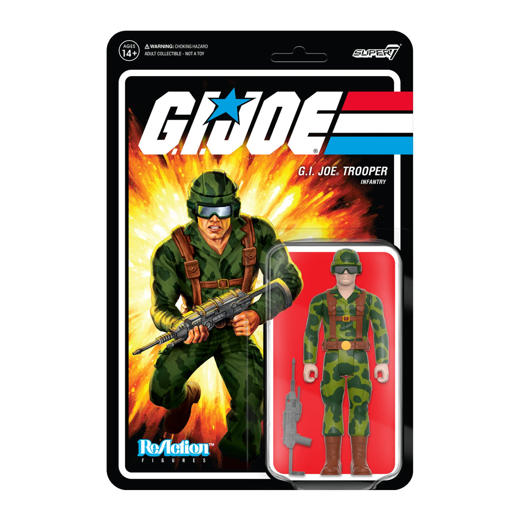 G.I. Joe ReAction Figure Wave 4 Trooper Goggles (Pink)