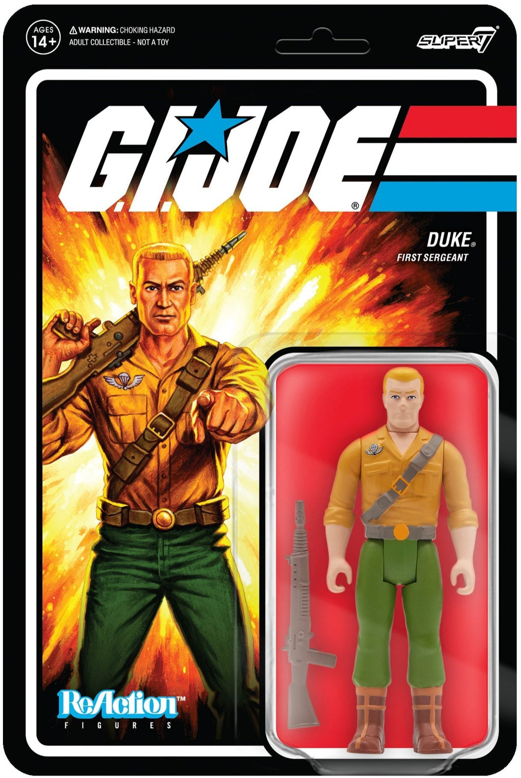 G.I. Joe ReAction Figures Wave 2 Duke