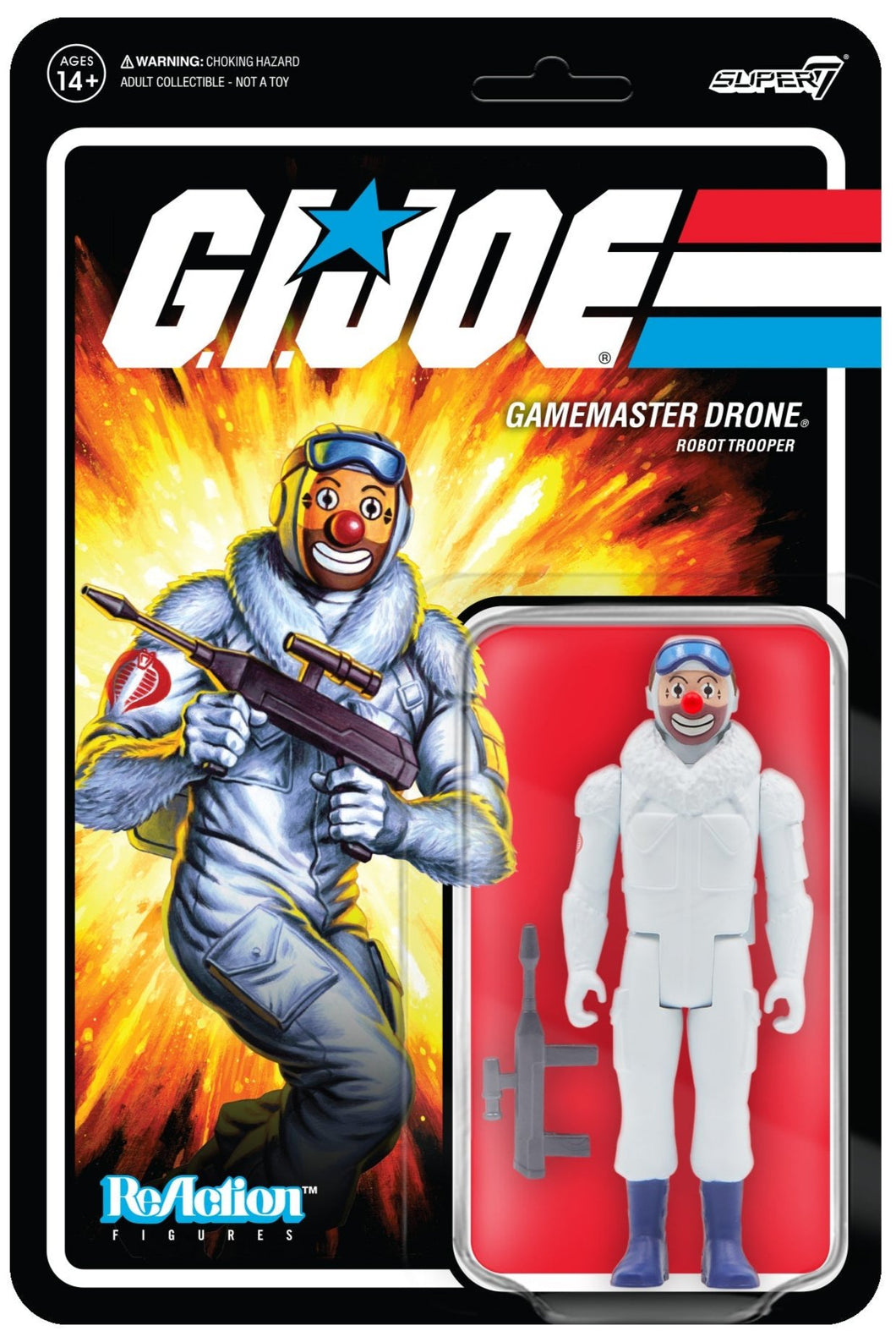 G.I. Joe ReAction Figures Wave 2 Gamemaster Drone