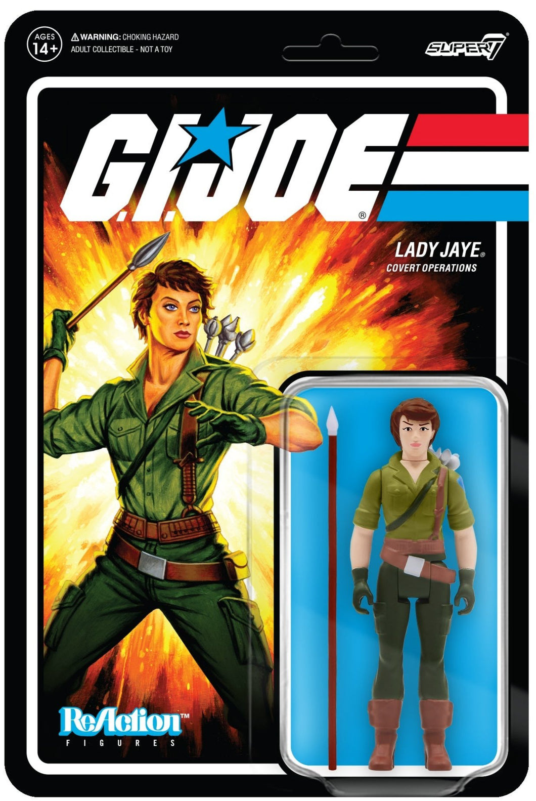 G.I. Joe ReAction Figures Wave 2 Lady Jaye