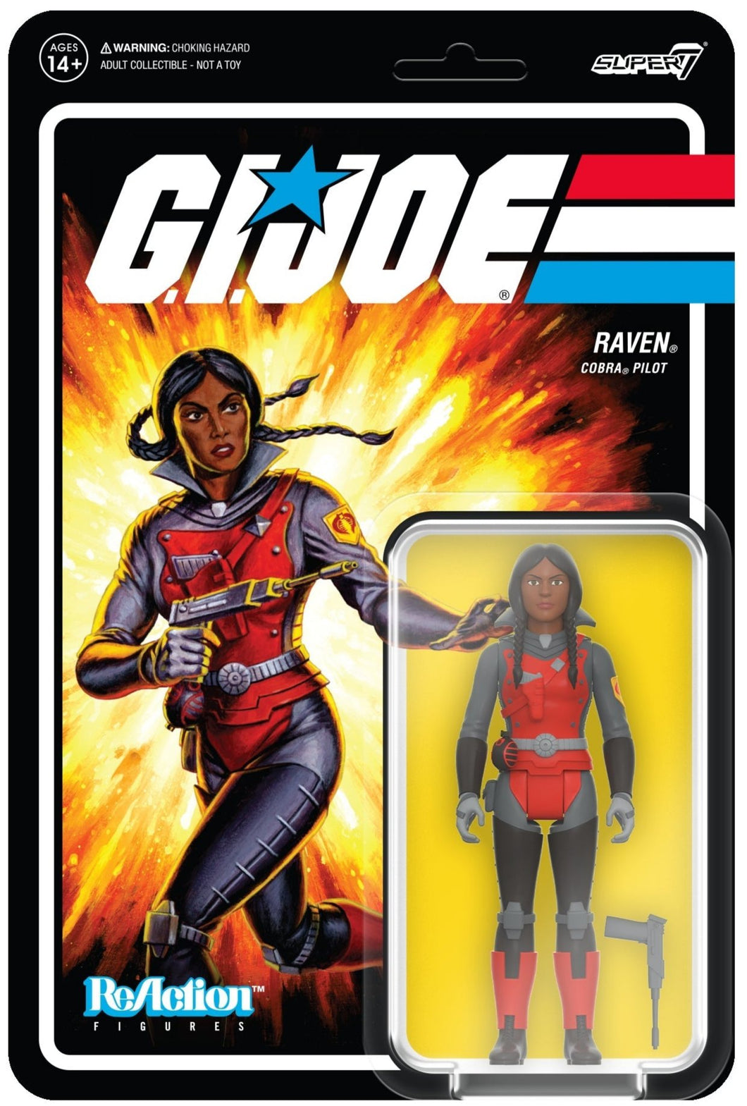 G.I. Joe ReAction Figures Wave 5 Raven