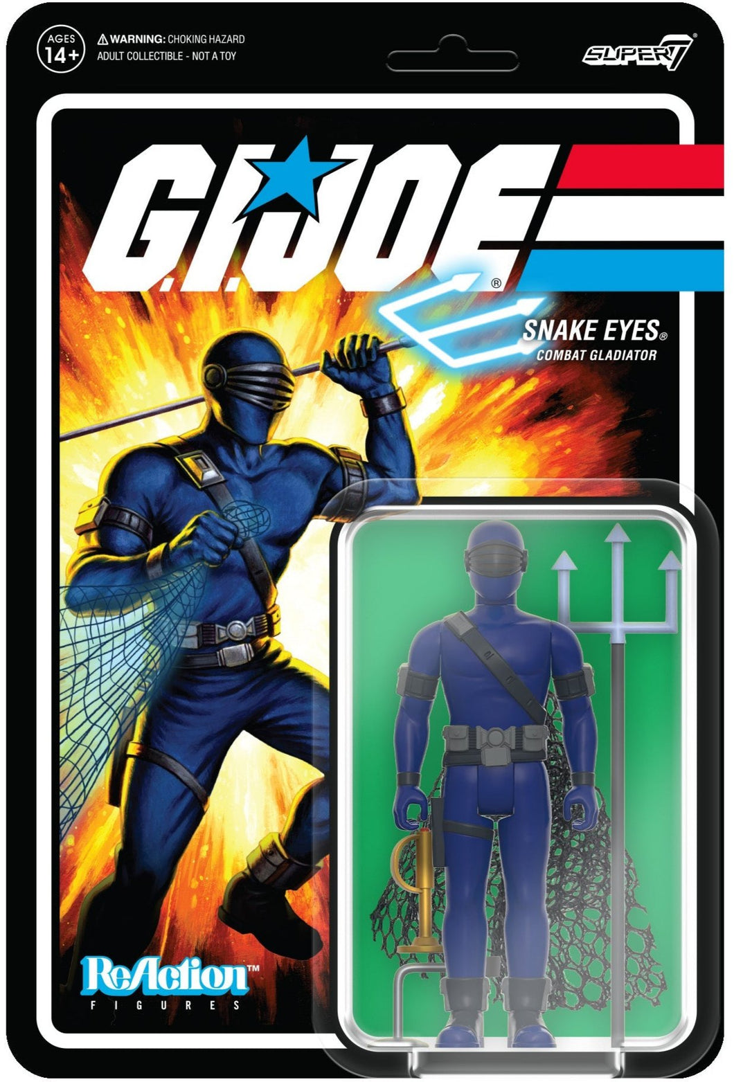 G.I. Joe ReAction Figures Wave 5 Snake Eyes (Combat Gladiator)