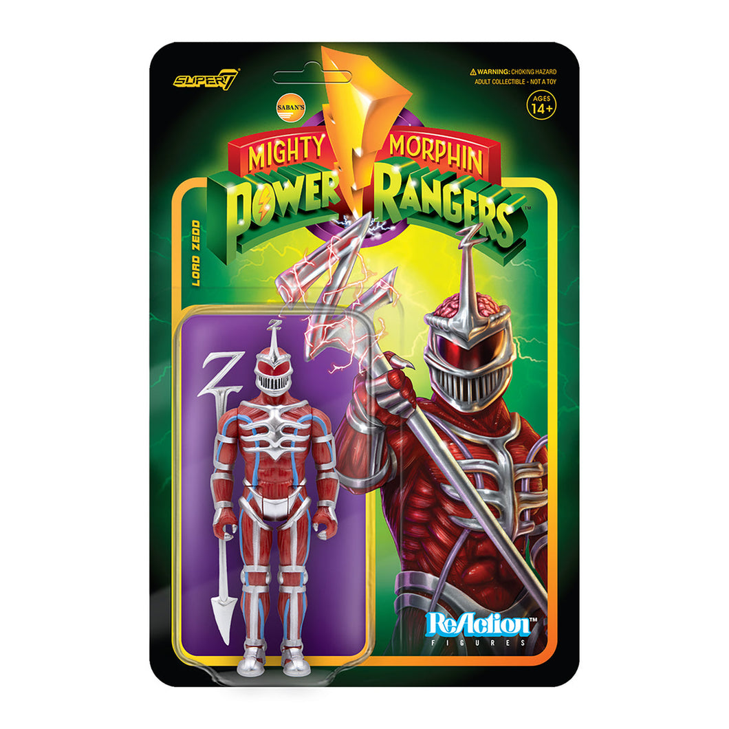 Super7 Mighty morhpin Power rangers Lord Zedd