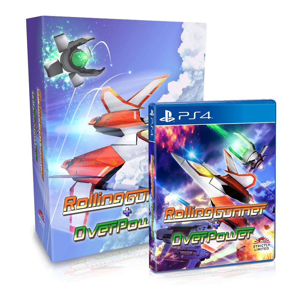 Rolling gunner + Overpower Collector's edition / Strictly limited games / PS4 / 1300 copies