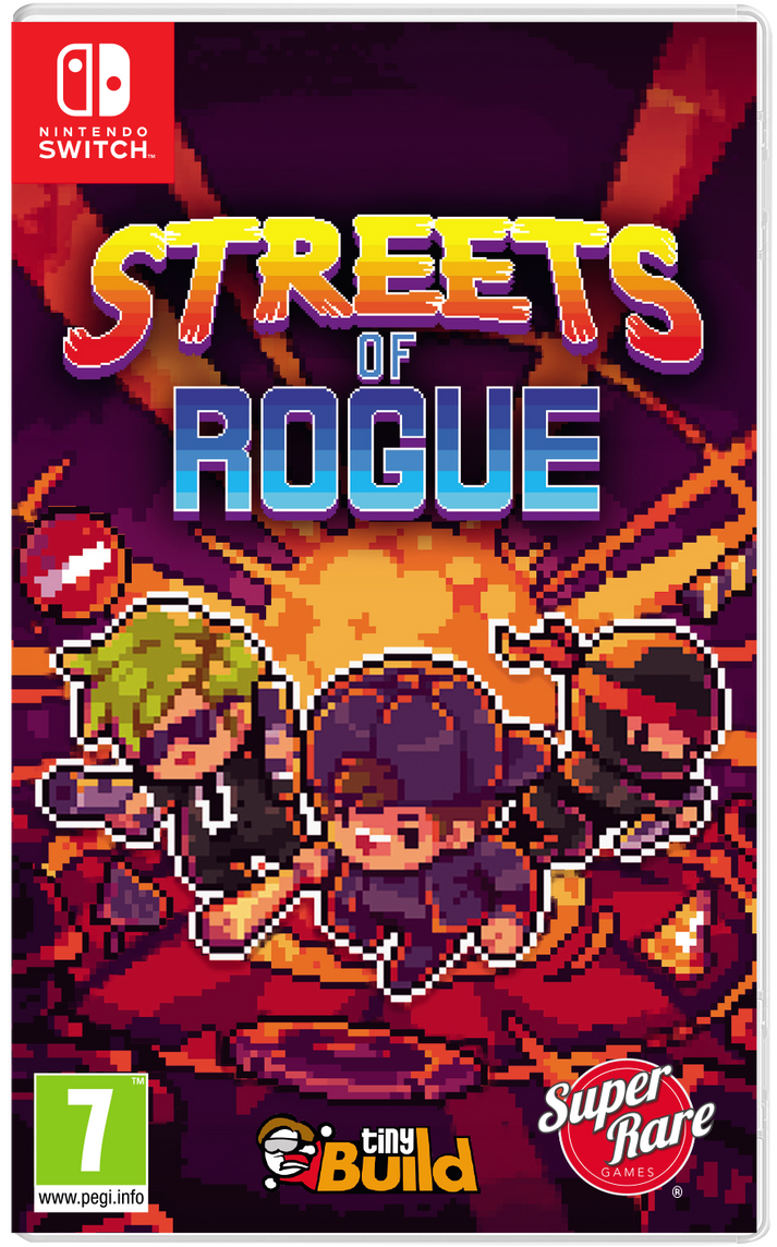 *PRE-ORDER* Streets of rogue / Super rare games / Switch / 4000 copies