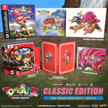 Load image into Gallery viewer, *PRE-ORDER* Tomba! 2: The Evil Swine Return Special Edition Classic Edition / Limited run games / NSW

