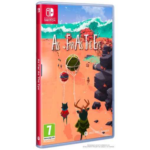 As far as the eye / Red art games / Switch / 2900 copies