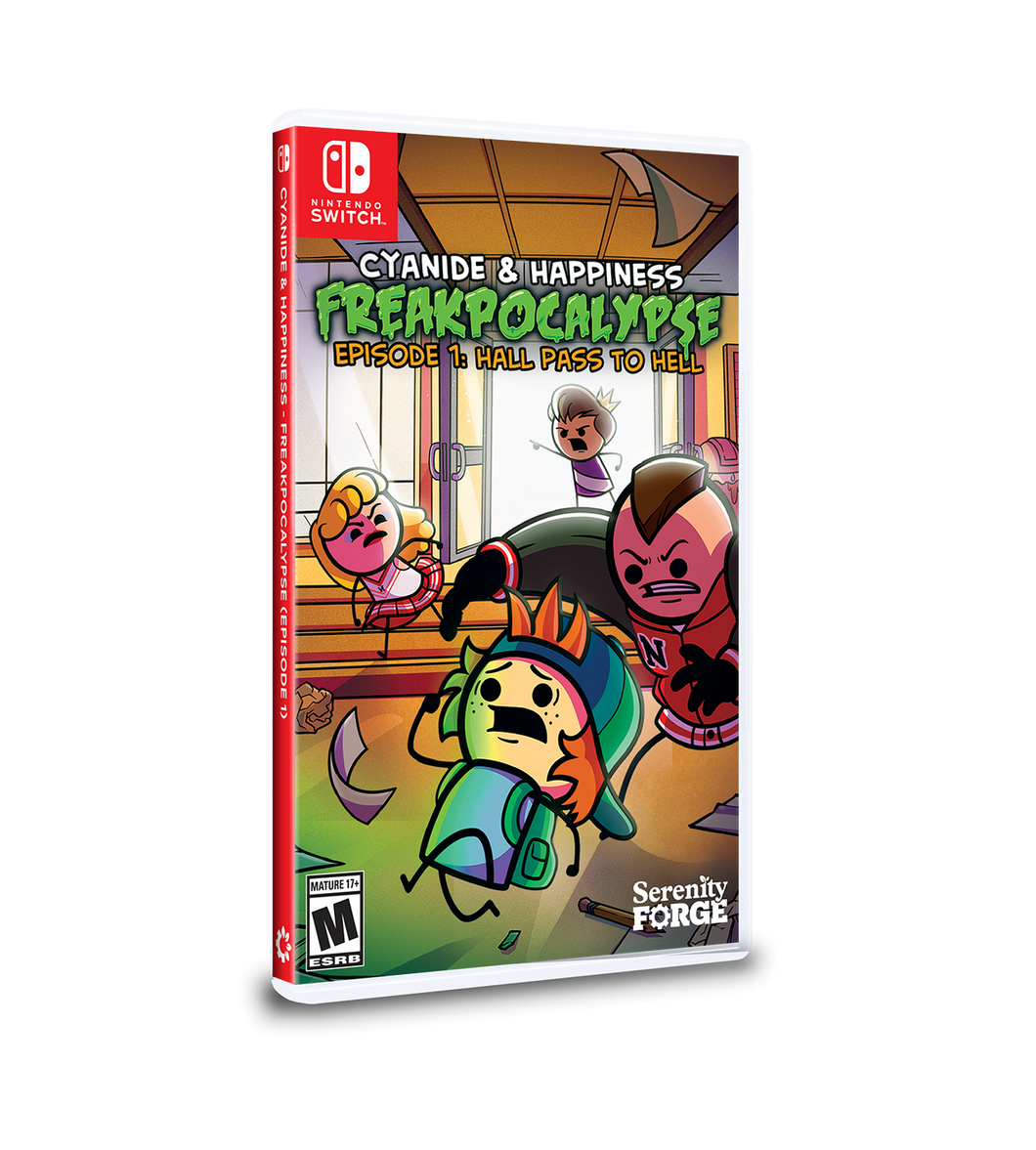 Cyanide & happiness Freakpocalypse Episode 1: Hall pass to hell / Limited run games / Switch